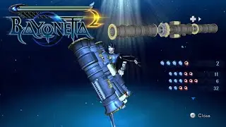 Bayonetta 2 | unused nunchuck weapon showcase + insta-kill combo