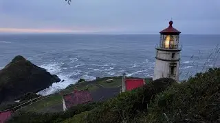 Heceta Lighthouse Trail -- Oregon coast forest walk #8 -- 31 Oct 2025