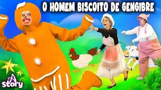 O Homem Biscoito de Gengibre - A Story Portuguese