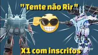 TENTE NÃO RIR 😂 | X1 com INSCRITOS no War Robots