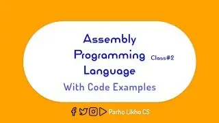 Assembly Langauge Program Example  Hindi Urdu Class2
