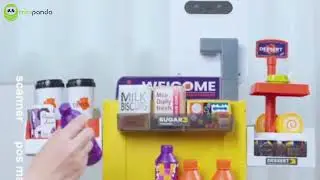 Mini Panda Supermarket combination set 3+  (Birthday gift)