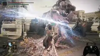 Lesser Erdtree Avatar (Leyndell) - Ranged / Faith Build / Offline Battle - Elden Ring