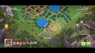 easy One Shot Builders workshop in clan capital #clashofclans #coc #cocraids