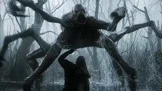 Geralt fights Kikimora - The Witcher S01E01 The End's Beginning