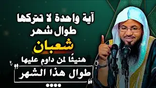آية واحدة تجلب الرزق والمال لا تتركها طوال شهر شعبان هنيًا لمن داوم عليها .. الشيخ محمد علي الشنقيطي
