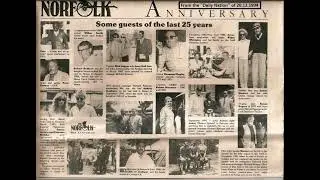 Some renowned world figures who were guests at Kenya's Norfolk Hotel between 1969 and 1994