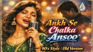 Ankh Se Chalka Ansoo - Video Song | Bud-Kaar [1987] | Alka Yagnik Hits | Bollywood Hindi Song