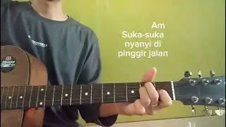Kunci Gitar Yang Penting Happy - Jamal Mirdad | Guitartips Chord Mudah cocok buat tongkrongan