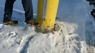 How to remove ice from gutter or not