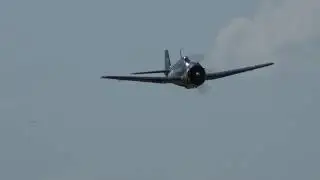Ziroli F6F Hellcat Giant scale 2.5m with MVVS 80cc Flight by Pilot Tomislav