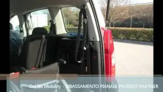 DAL BO MOBILITY - RIBASSAMENTO PIANALE PER DISABILI PEUGEOT PARTNER