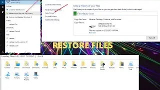 Как восстановить предыдущие версии файлов в Windows 10 с помощью истории файлов