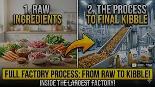How Dog Food Is Made in The Factory: Inside The Largest Dog Food Factory (Full Process)