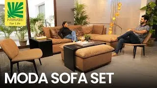Introducing Moda Sofa Set: Versatile, Comfortable, and Stylish Seating Solutions by Interwood