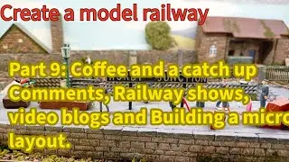 This week, coffee and a catch up. Heritage railway visits, railway shows and Building a micro layout