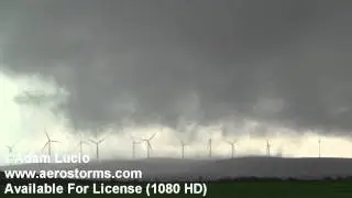 Tornado VS Wind Farm - November 7th 2011