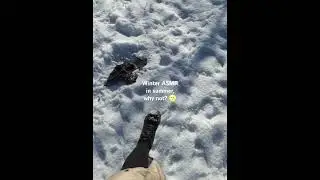 winter ASMR #asmr #asmrsounds #asmrsnow #winterasmr #winter