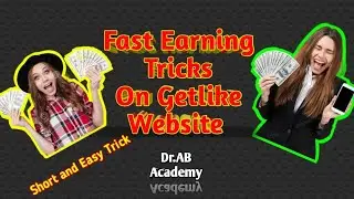 Fast Earning🤑Trick On GetLike || Follow and Earn || Without Investment Earning |TikTok & Instagram