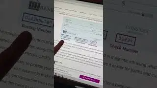 Routing vs account number