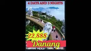 🌟Danang Package for only ₱ 22,888. Hurry limited seats only🌟