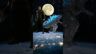 Godzilla vs Marval & Dc #avengers #marval #dc #ironman #spiderman #thor #shorts #viral #mcu #short