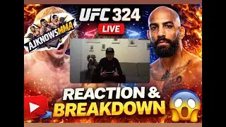 3 Fights 3 KOs! / UFC 324 Live Reaction! / Must Watch!
