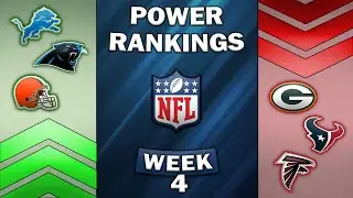 Week 4 NFL Power Rankings! | Welcome Back, Lions Fans.