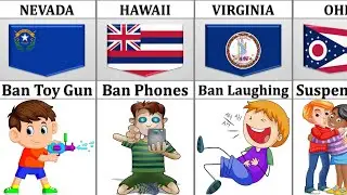 Shocking School Rules Still Used in Every US State 😱