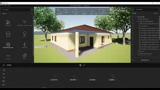 How to import Revit drawing file to Twinmotion. Как импортировать файл чертежа Revit в Twinmotion.