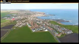 LOCATION FOOTAGE for Anstruther & Cellardyke, Fife, Scotland.