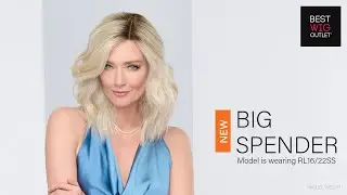 Big Spender | Lace Front & Monofilament Top Synthetic Wig by Raquel Welch (RW31106)