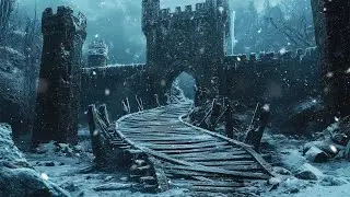 Through the Frozen Gate of Ruins | Celtic Medieval Winter Ambience for Inspiration and Creativity