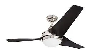 Honeywell 54-Inch Rio Ceiling Fan with Brushed Nickel Finish (50195)