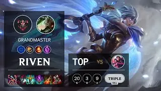 Riven Top vs Irelia - EUW Grandmaster Patch 11.15