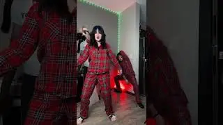 Matching Christmas PJs with my Bestie🎄 #christmas #dance #gothic #gothicgirl #goth #gothgirl