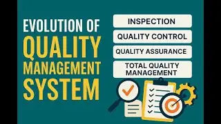 003 EVOLUTION OF QUALITY MANAGEMENT SYSTEM