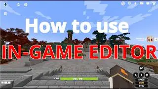 HOW TO USE IN GAME EDITOR - CursorCs