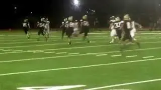 Robert Arroyo with a huge punt return