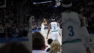 KAT FOR THREEEEE👌👌 #minnesota #nba #timberwolves