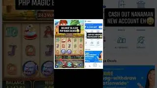 ONLINE CASINO NEW ACCOUNT EFFECTIVE TALAGA!#casino #earnmoneyonline #earningapp #magicbeans #Slot
