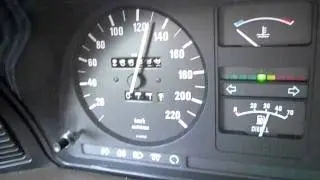 acceleratie bmw 524 td intercooler, turbo@0,85 bar