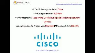 [2024-05] Goshiken Cisco 認定 100-490 試験問題 (Q39-Q54)
