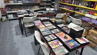 Sorting out our Neo Geo AES game stock!