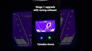 Engage the VVA at 20 kmph - Yamaha Aerox 155 - Stage 1 CVT tuning 🔥
