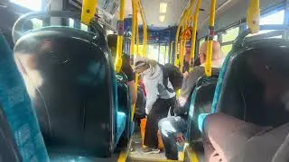 (High Pitch Idle + High Revs) Journey on Route 375 Arriva London LX11AWU ENL112 6/6/25