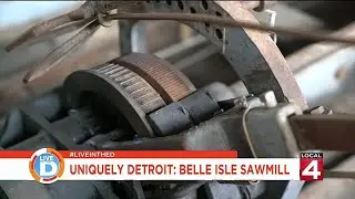 Michigan group works to restore historic Belle Isle sawmill in Detroit