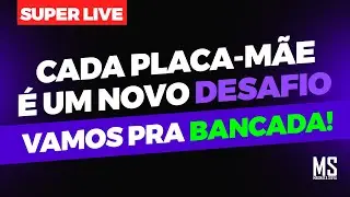 ✅ LIVE REPRISE - COMO REPARAR UMA PLACA M&Atilde;E DE DESKTOP SEM ESQUEMAS  -  MODELO : GA - A320M-H  | AM4