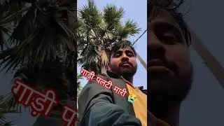 गाड़ी पलटी मारी 😭#shroot #truck #funny