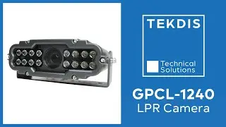 Introducing the GPCL-1240MA4GN Motorized LPR/ANPR Camera | TEKDIS LLC